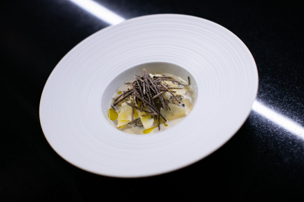 → Hostellerie Pennafort · Hotel and Gastronomic Restaurant · Var 83 - Foie gras and parmesan ravioli